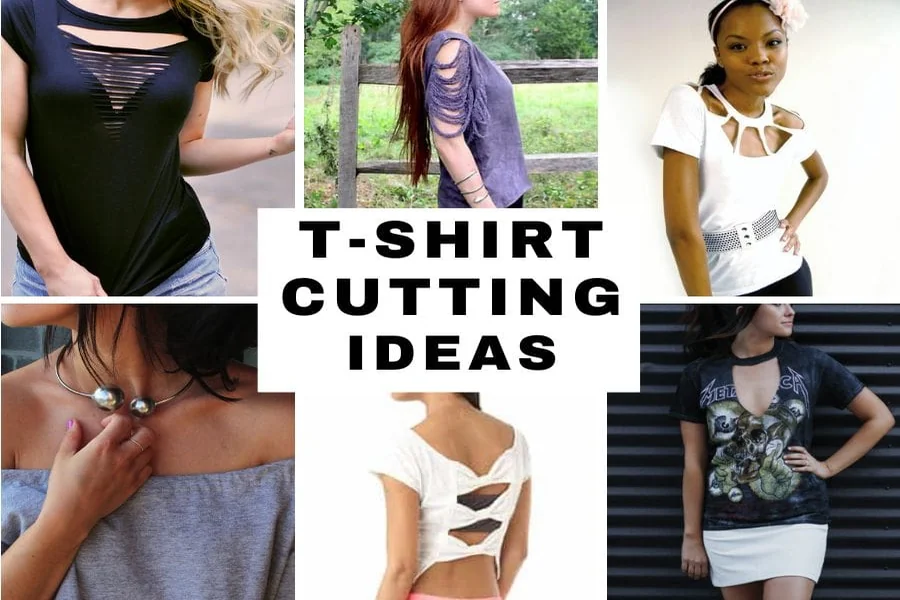 Step By Step Diy T Shirt Cutting Ideas