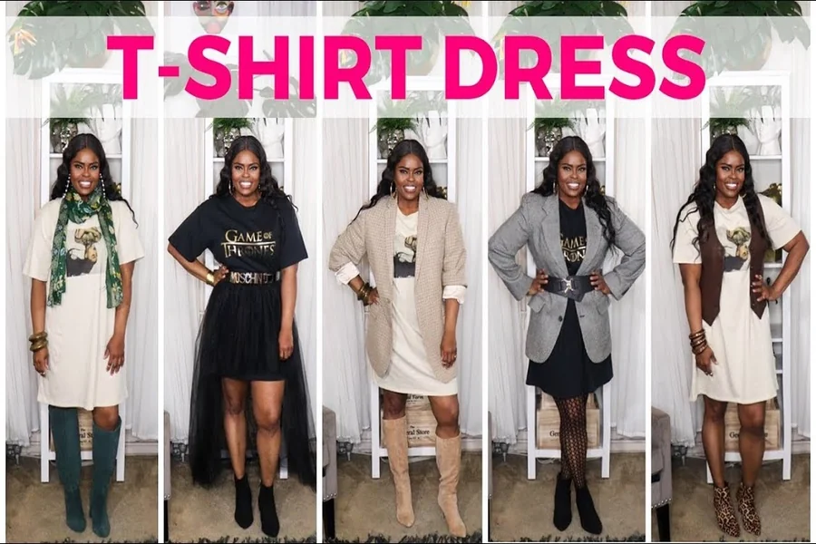 T-shirt Dresses For Women Style